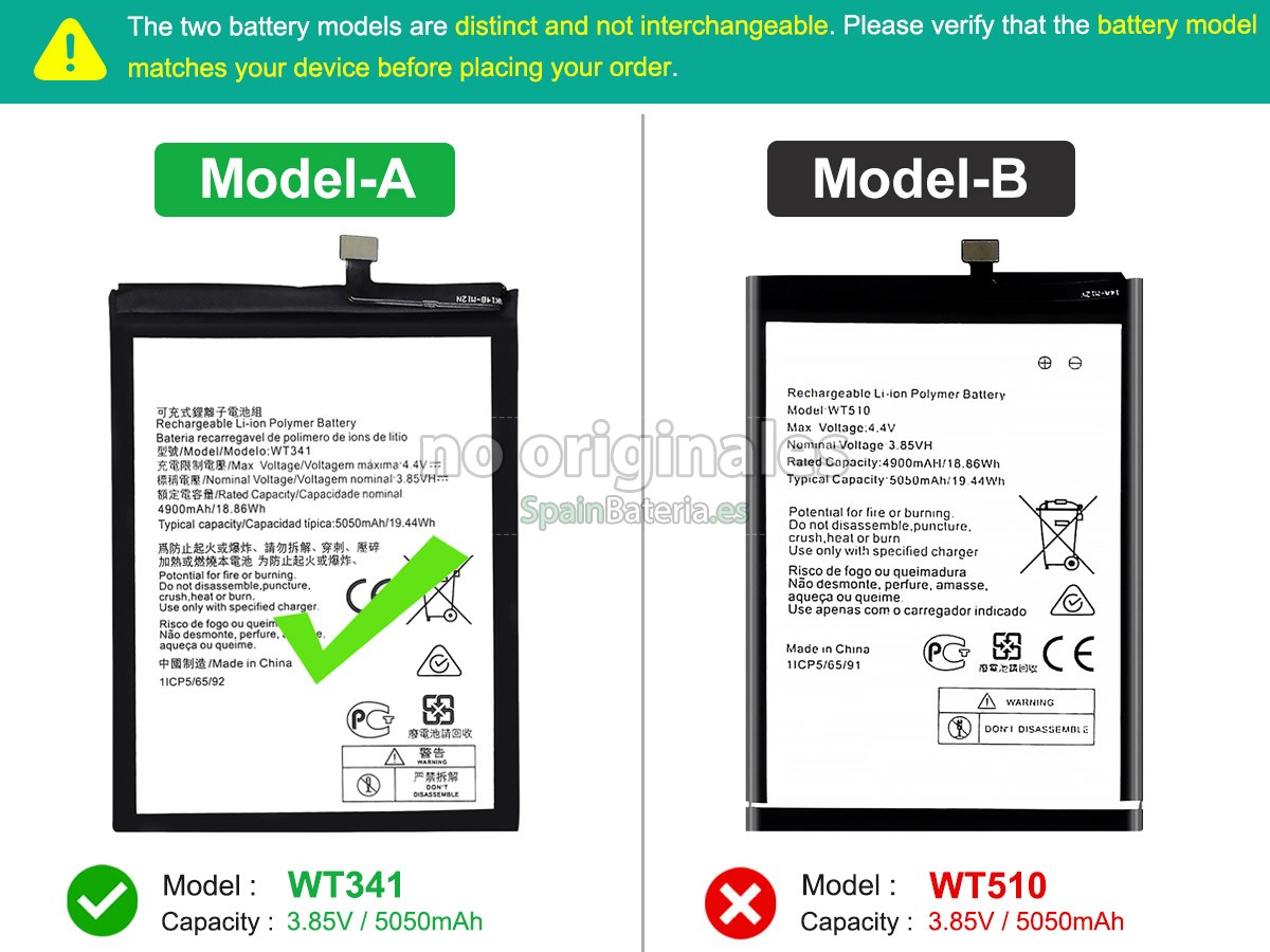 Batería para Nokia C21 PLUS