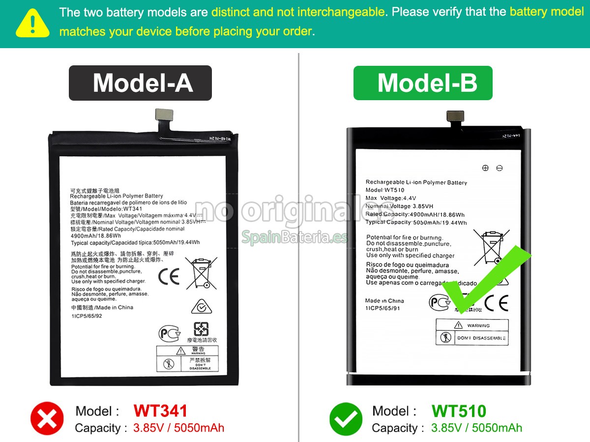Batería para Nokia C21 PLUS