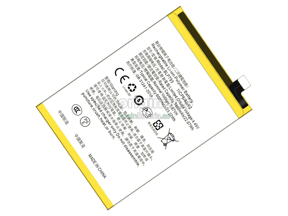 Batería para Oppo REALME C15 QUALCOMM EDITION