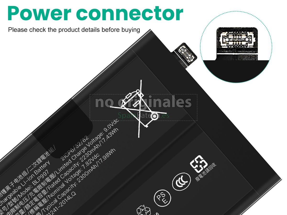 Batería para Teléfono Móvil Oppo A302OP_11