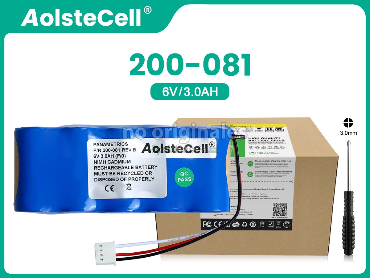 Batería para Panametrics PT878 FLOWMETER