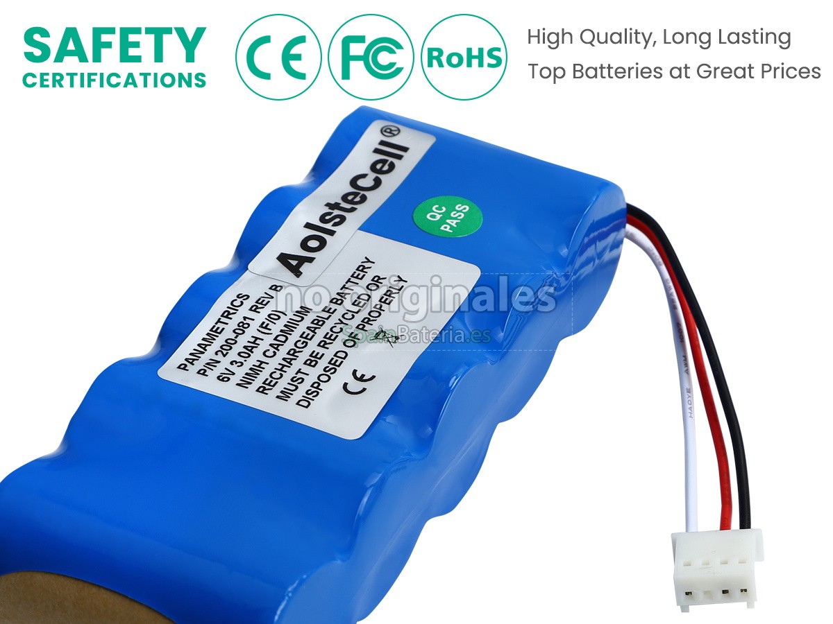 Batería para Panametrics PT878 FLOWMETER