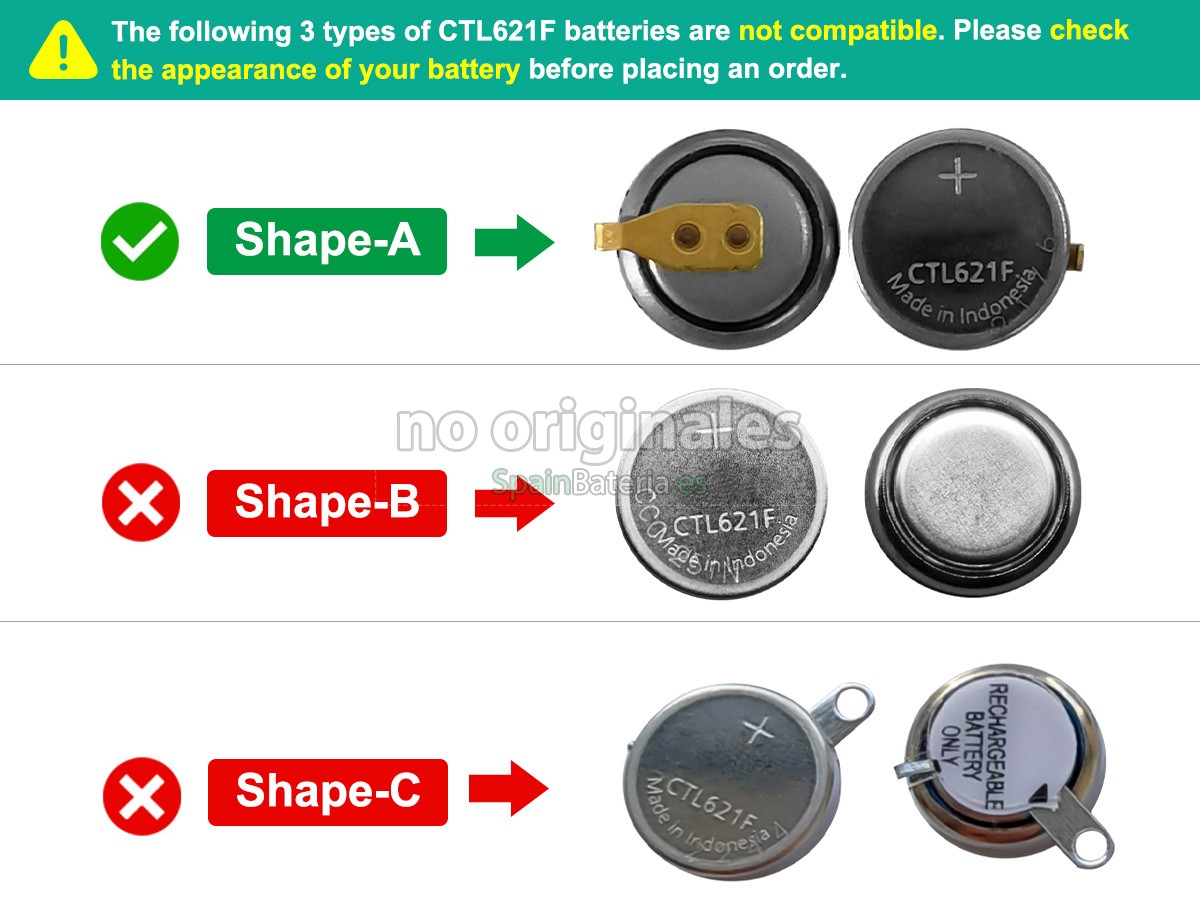 Batería para Panasonic CTL621F