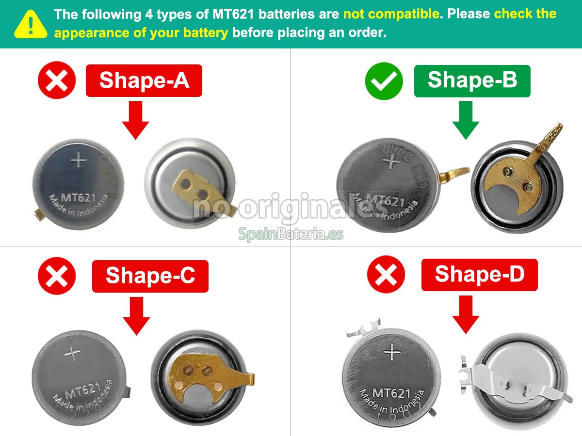 Batería para Panasonic MT621-295-5100-T1