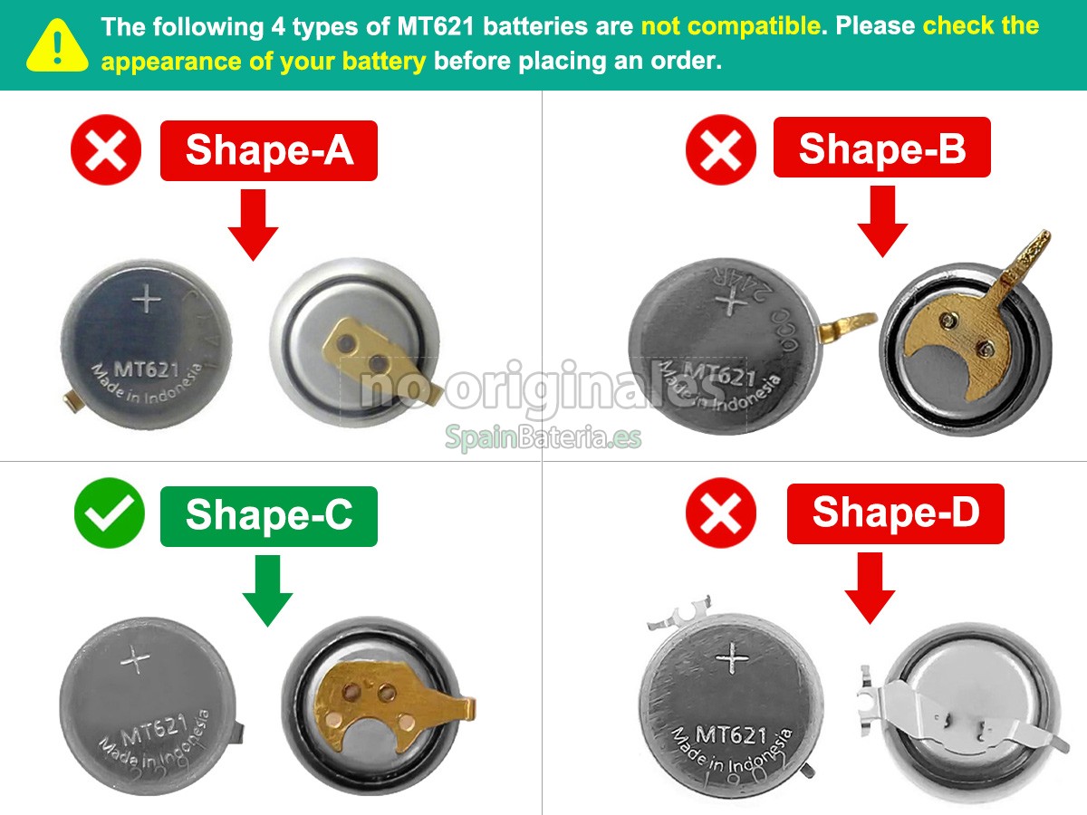 Batería para Panasonic MT621-295-5100-T1