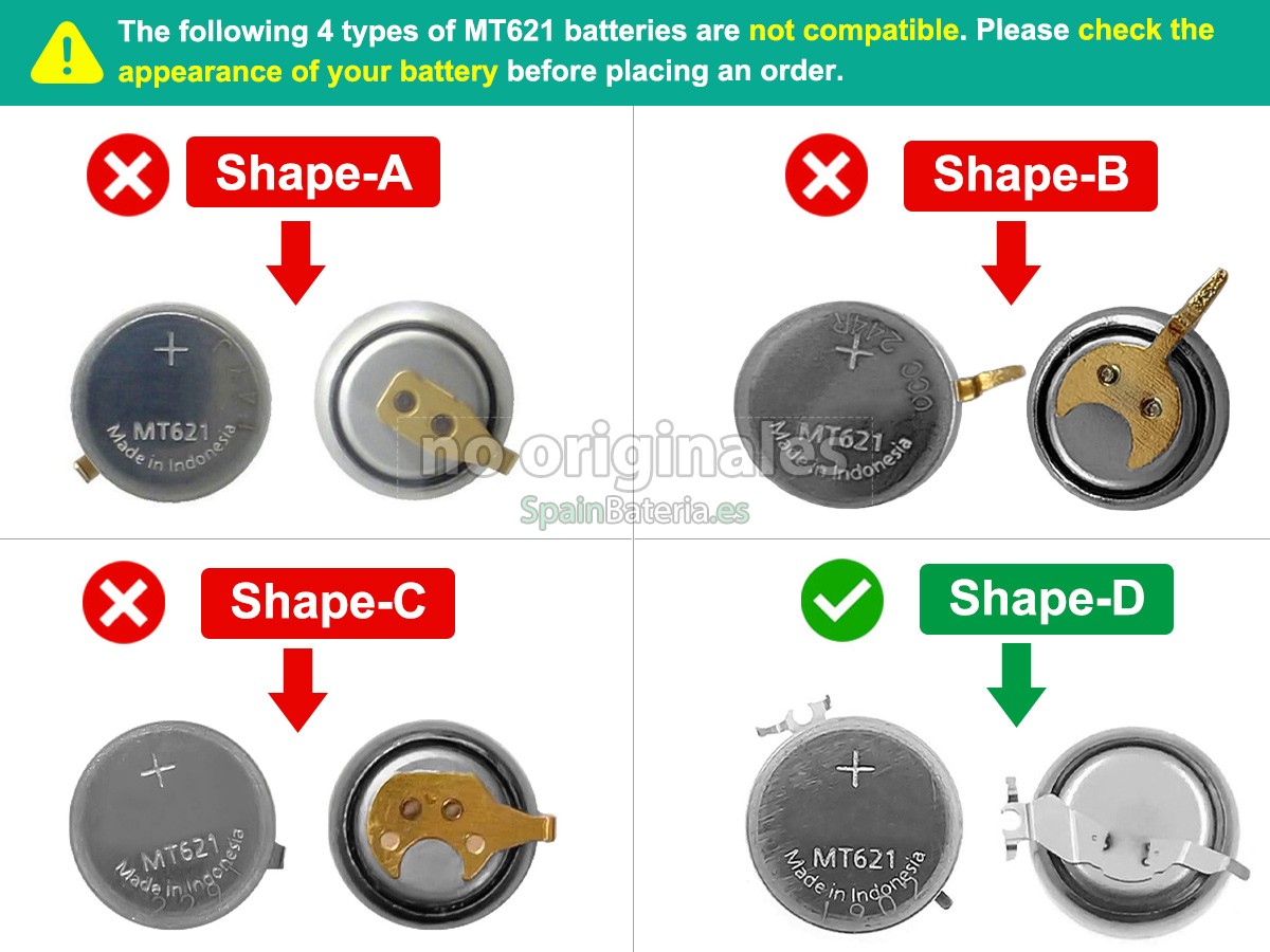 Batería para Panasonic MT621-295-5100-T1