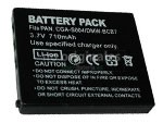 Batería de reemplazo Panasonic Lumix DMC-FX7K