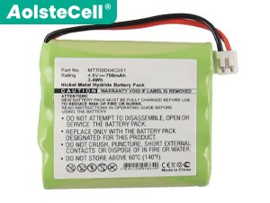 Batería de reemplazo Philips SBC-EB4870 E2005
