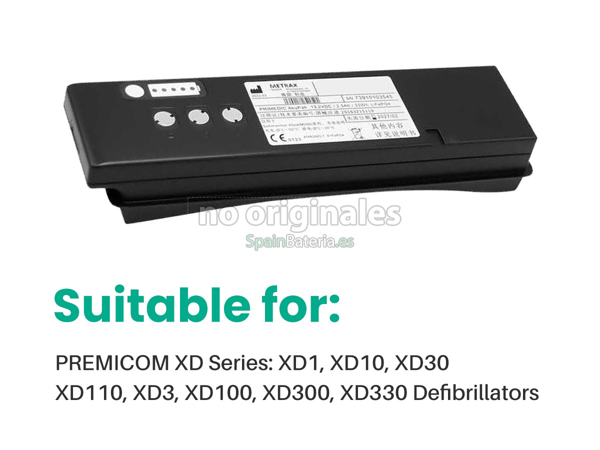 Batería para Primedic XD10