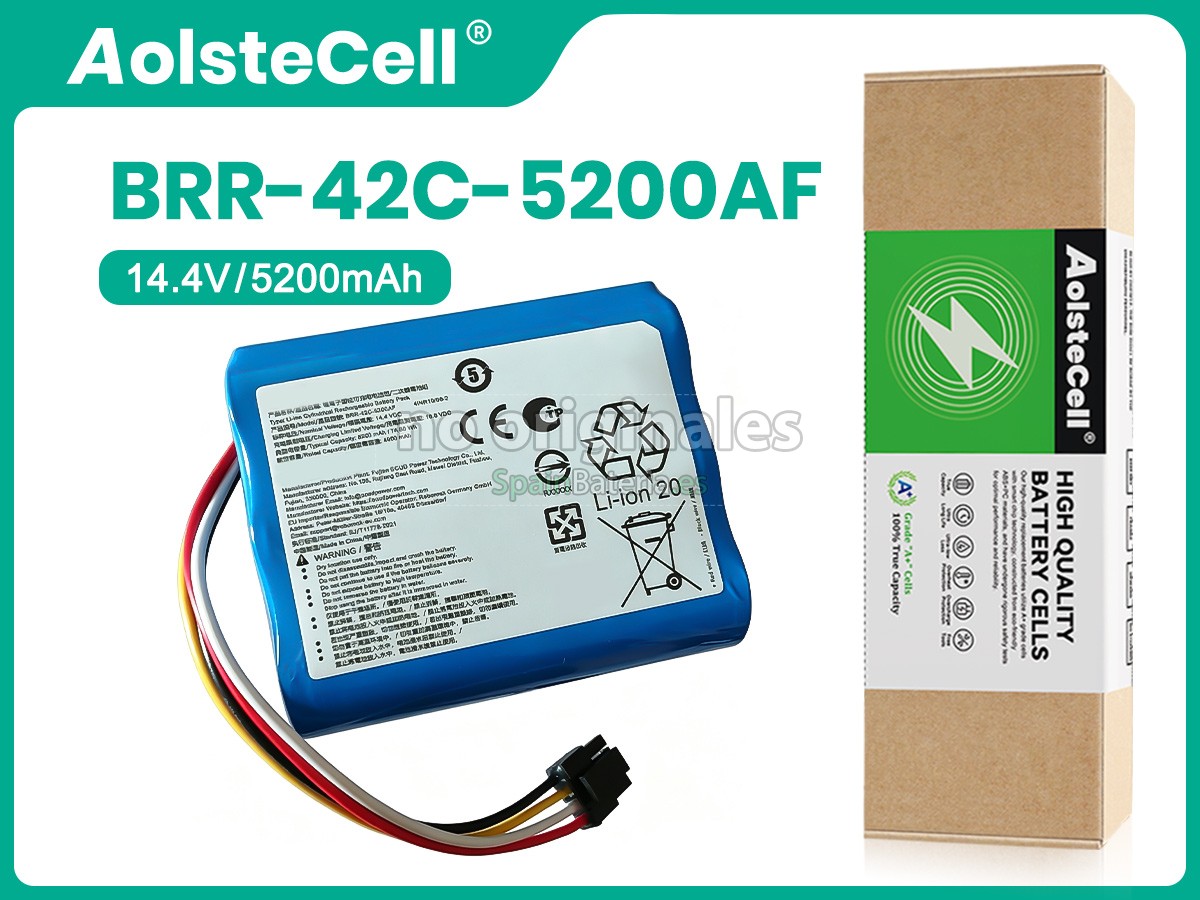 Batería para Aspiradora Roborock BRR-42C-5200AF