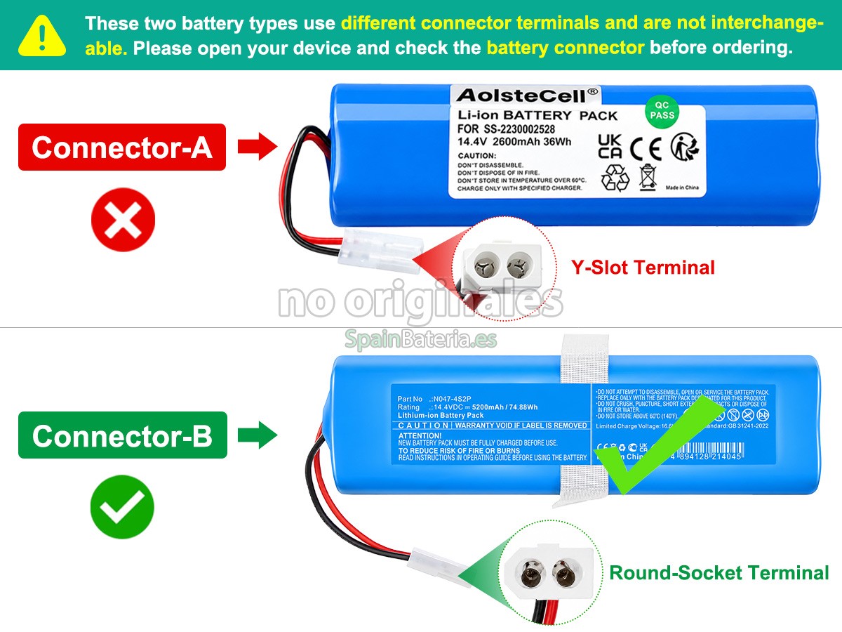 Batería para Aspiradora Rowenta SS-2230002529