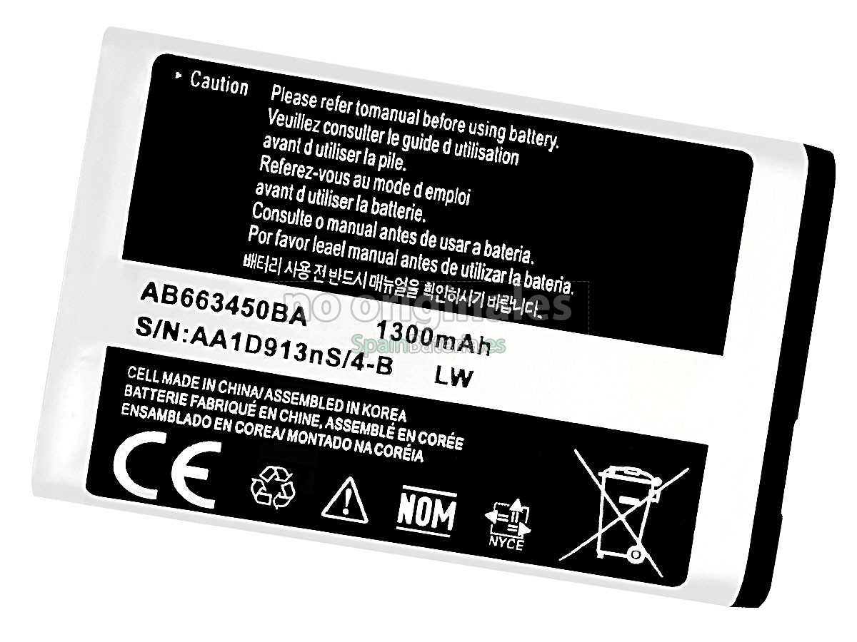 Batería para Samsung SGH-A997