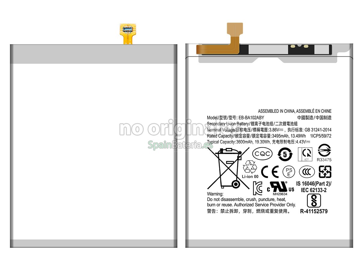 Batería para Samsung GALAXY A20E SM-A202F