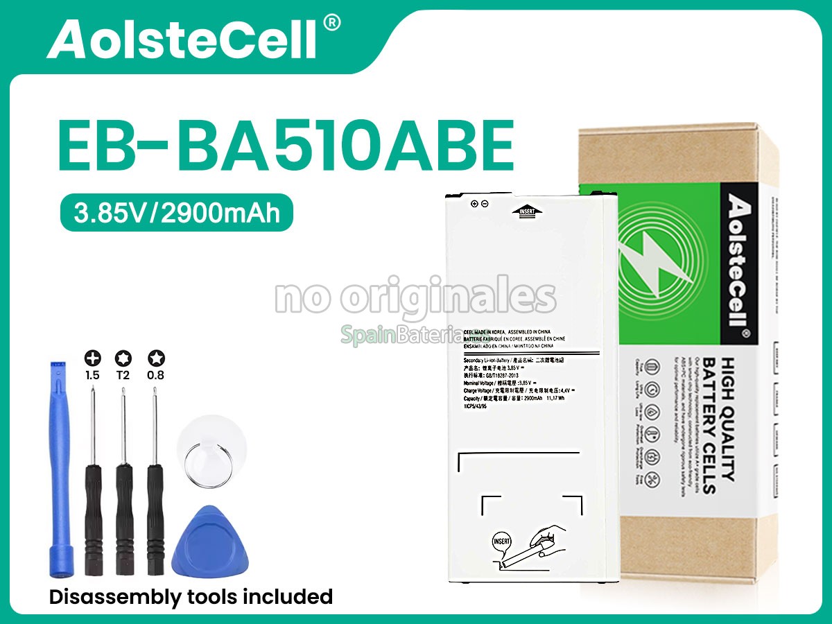 Batería para Samsung EB-BA510ABE