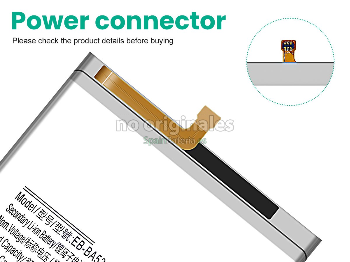 Batería para Samsung EB-BA536ABY