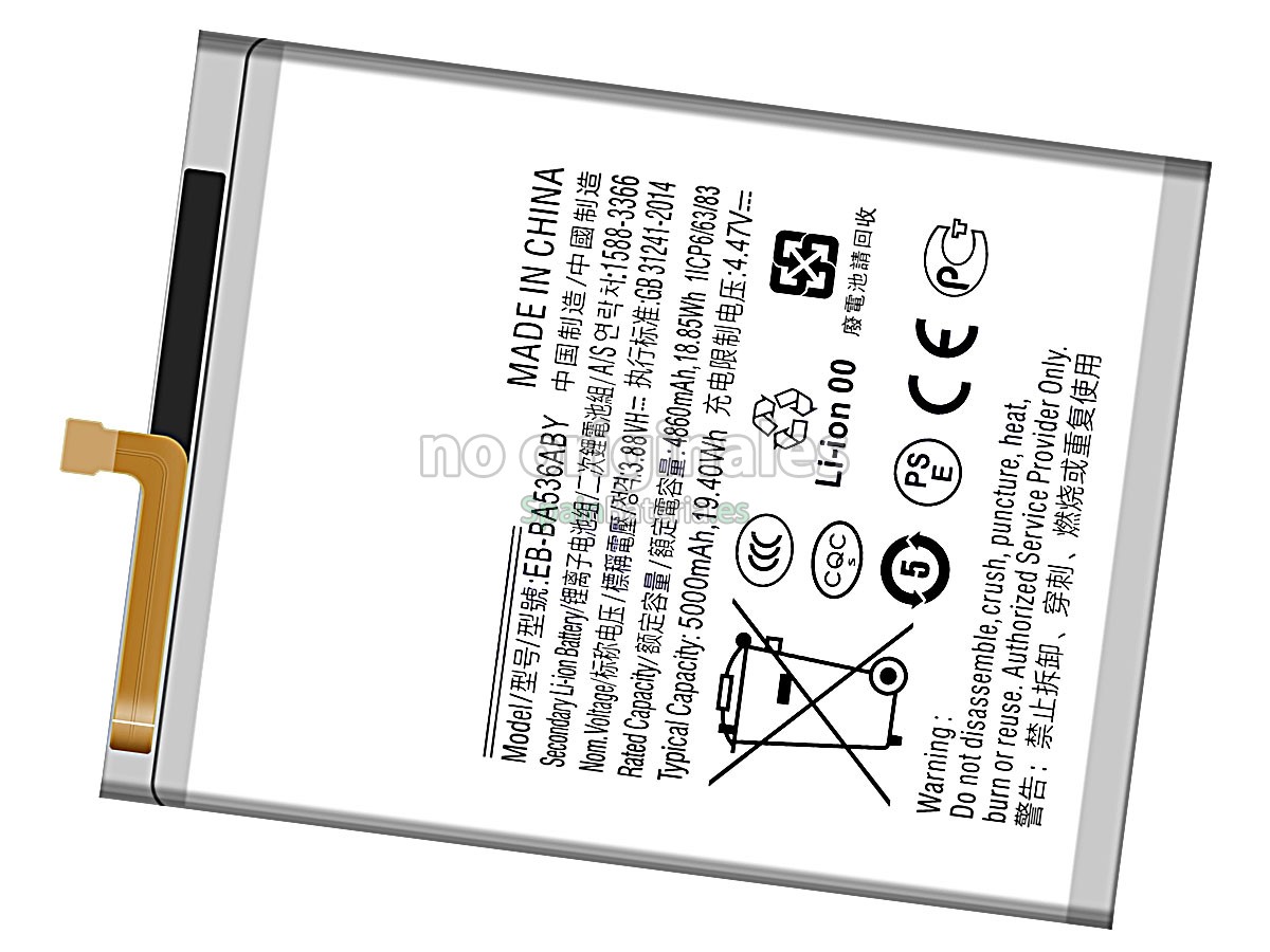 Batería para Samsung EB-BA536ABY