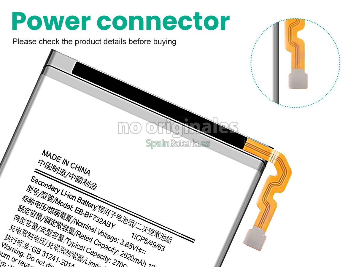 Batería para Samsung EB-BF732ABY