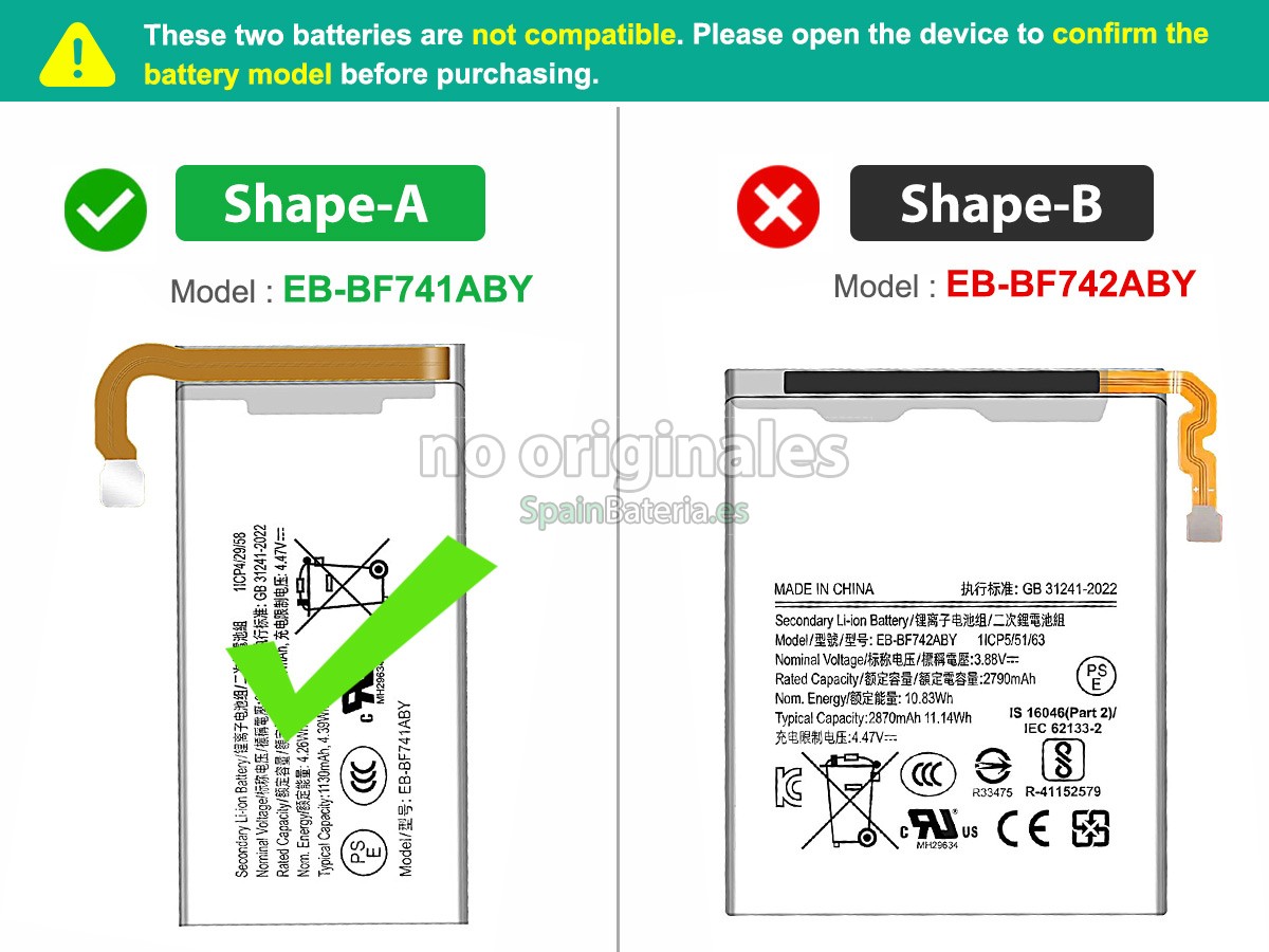 Batería para Samsung Z FLIP 6