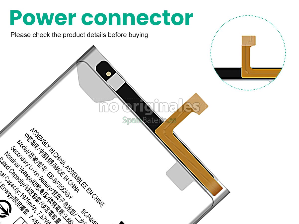 Batería para Samsung EB-BF956ABY
