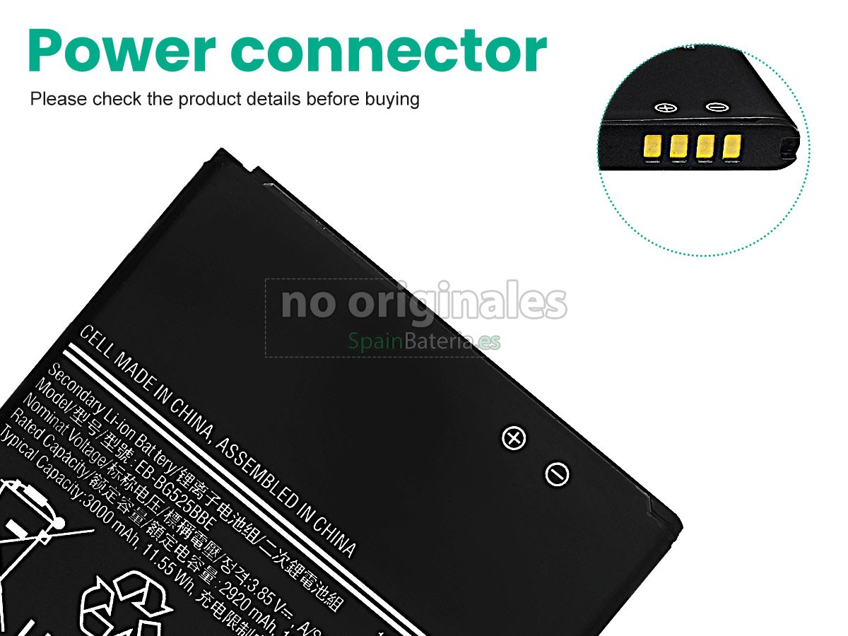 Batería para Samsung EB-BG525BBE