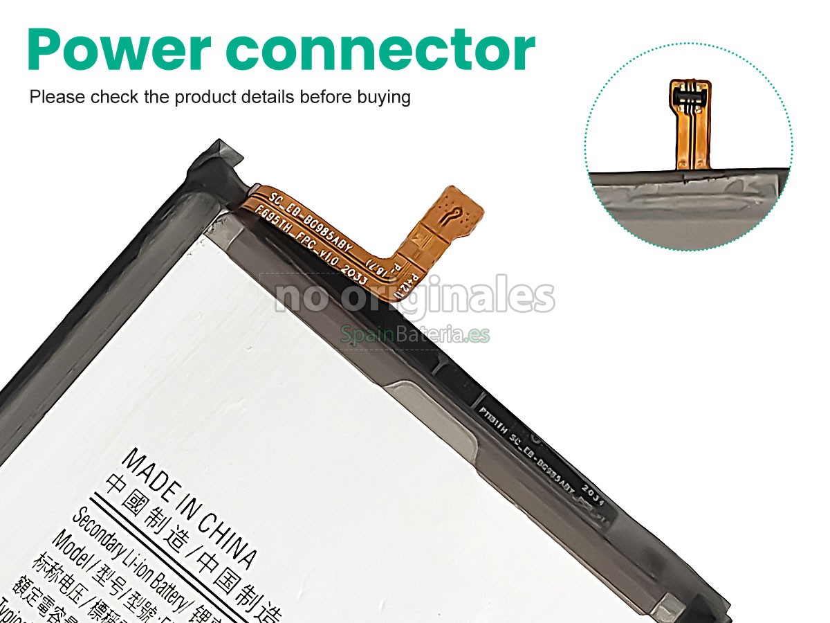 Batería para Samsung SM-G985F