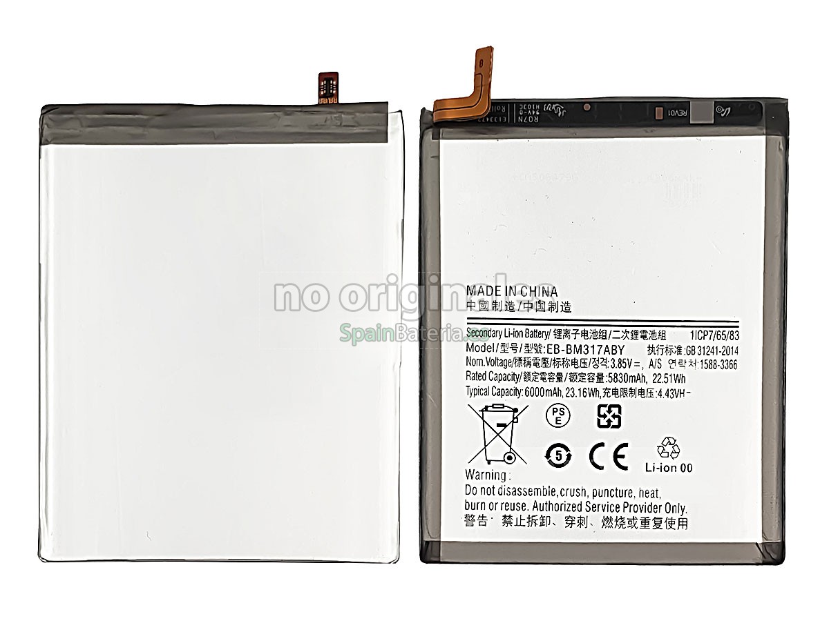 Batería para Samsung GALAXY M31S SM-M317F