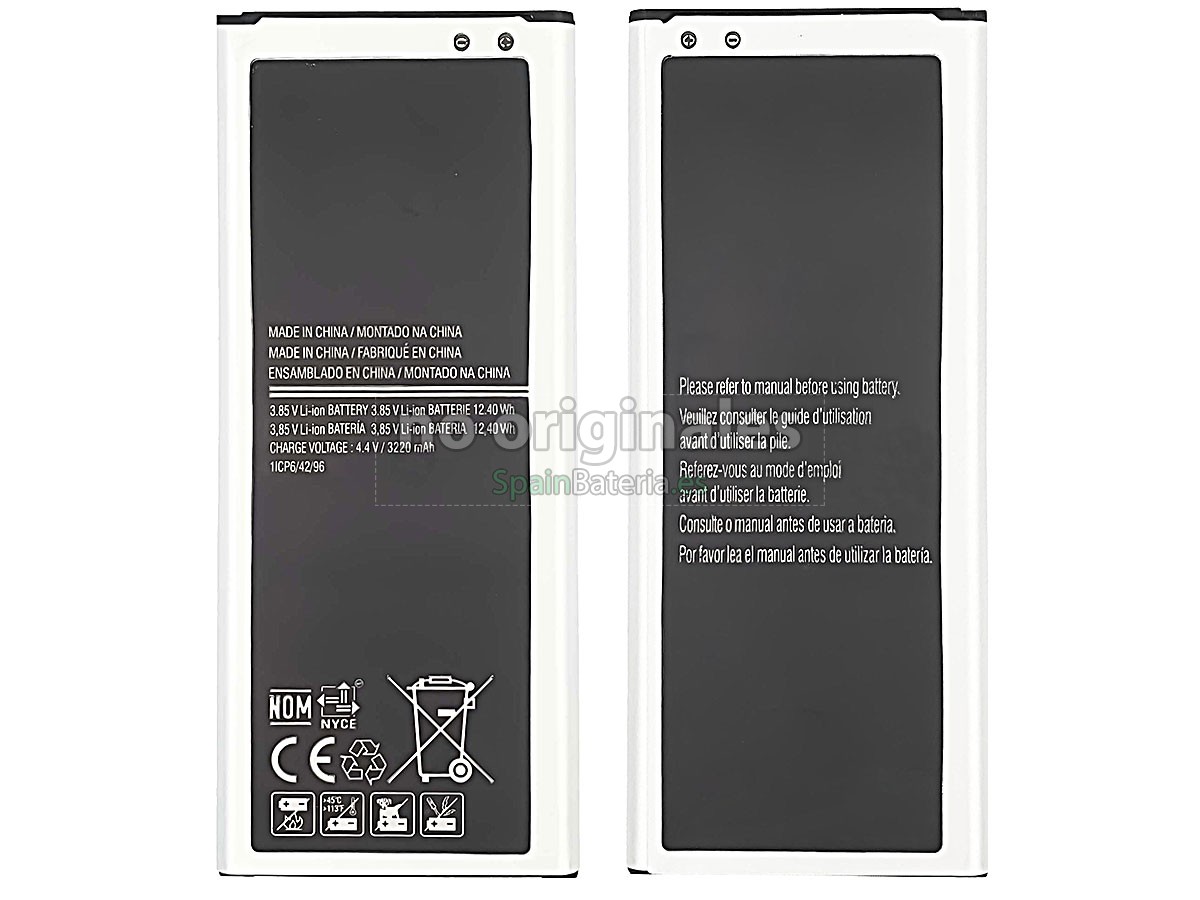 Batería para Samsung NOTE 4