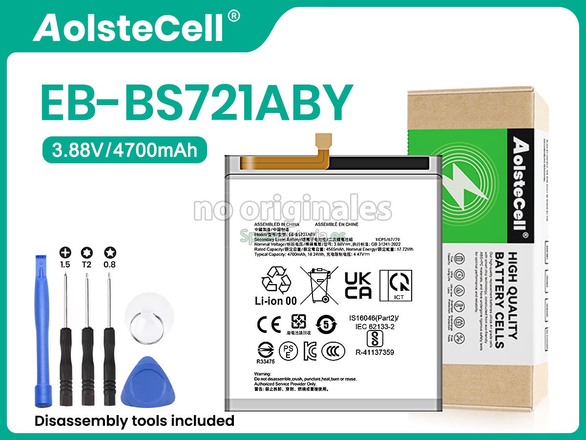 Batería para Samsung GALAXY S24 FE SM-S721V