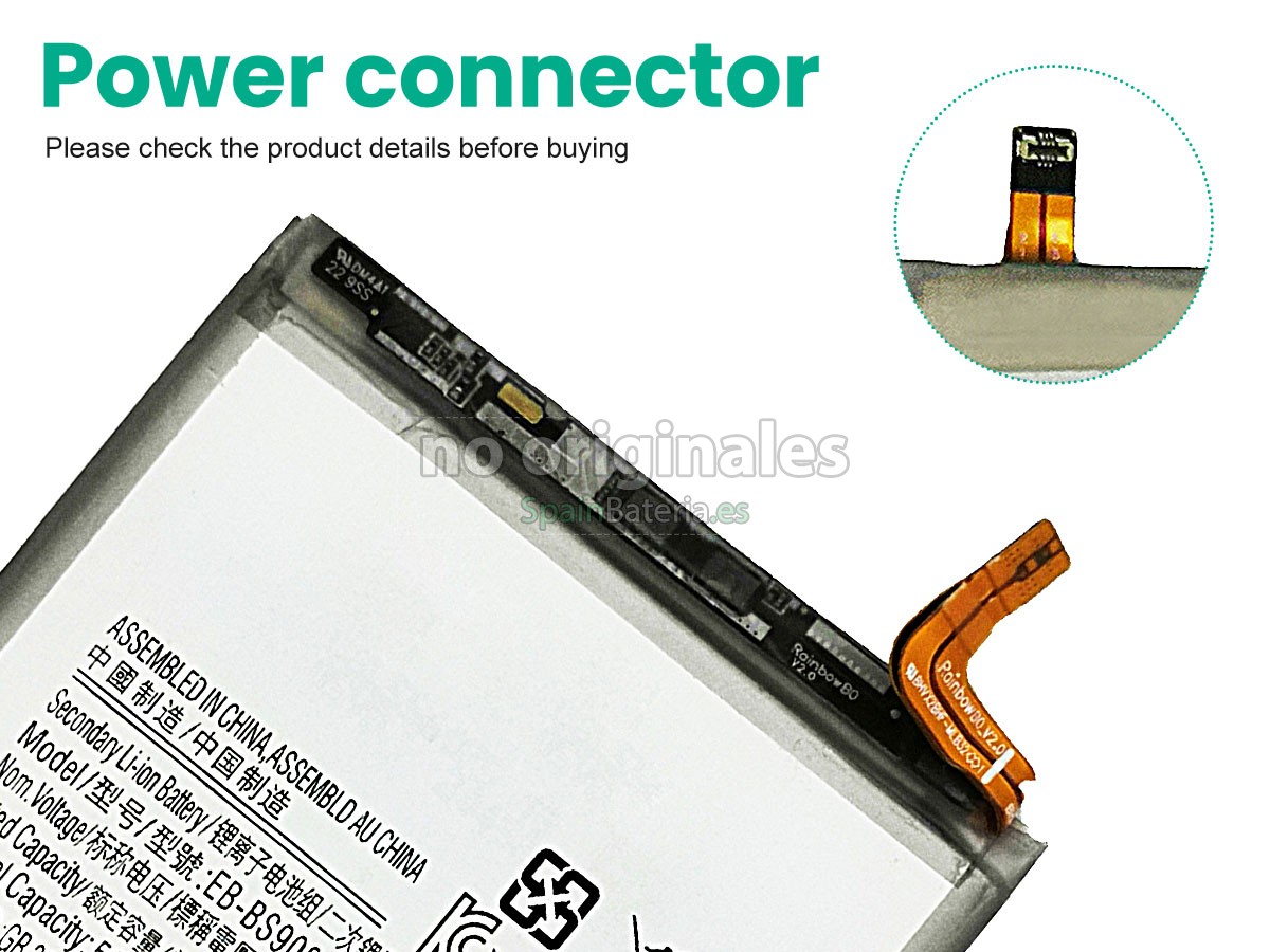Batería para Samsung GALAXY S22 ULTRA SM-S908E/DS