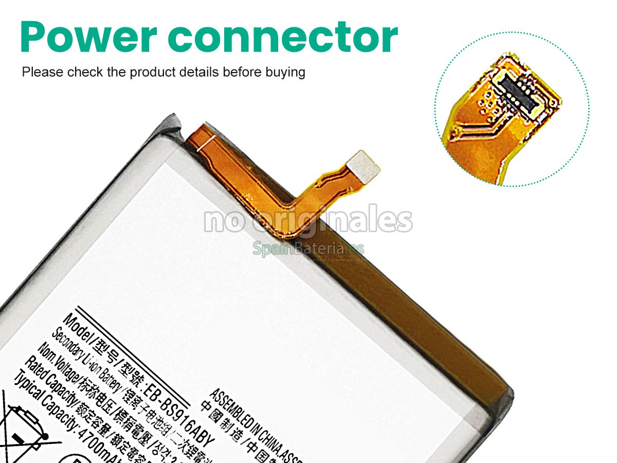 Batería para Samsung GALAXY S23 PLUS SM-S916N