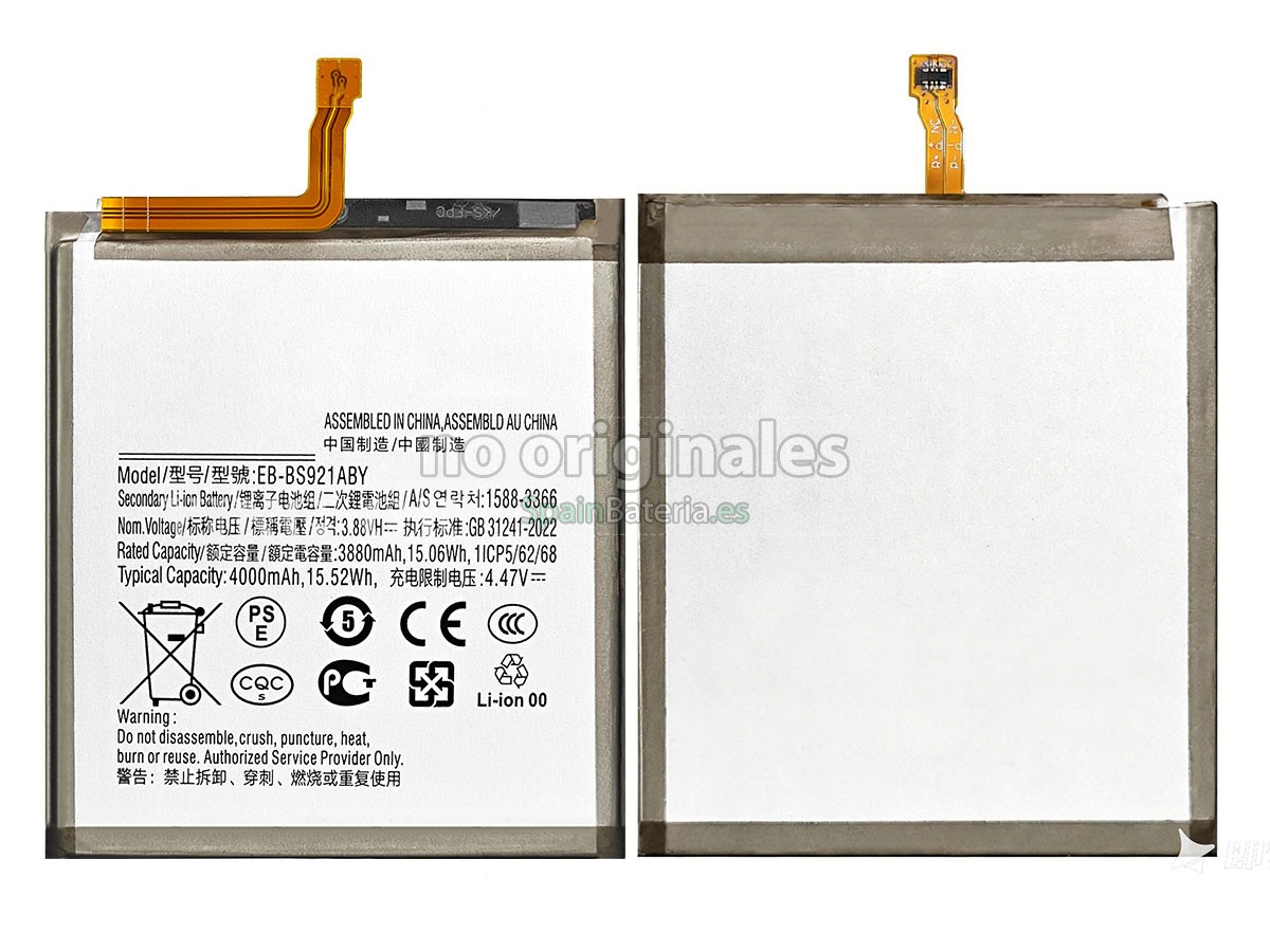 Batería para Samsung GALAXY S24 SM-S9210