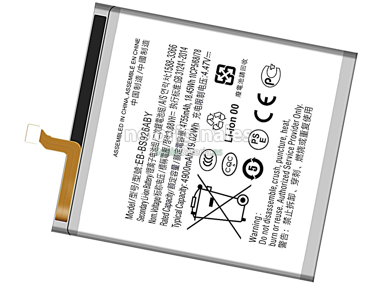 Batería para Samsung GALAXY S24+ SM-S926N