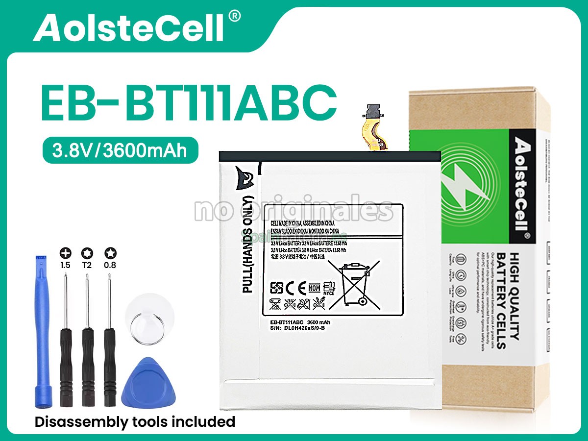 Batería para Samsung GALAXY TAB3 T118