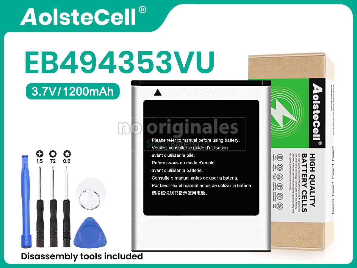 Batería para Samsung S5330 WAVE533