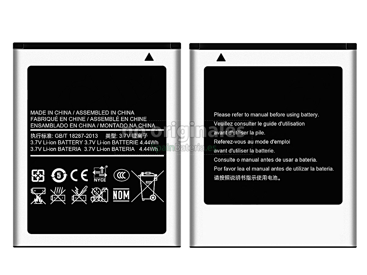Batería para Samsung S5330 WAVE533