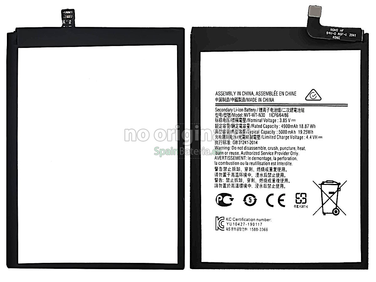 Batería para Samsung NVT-WT-N30
