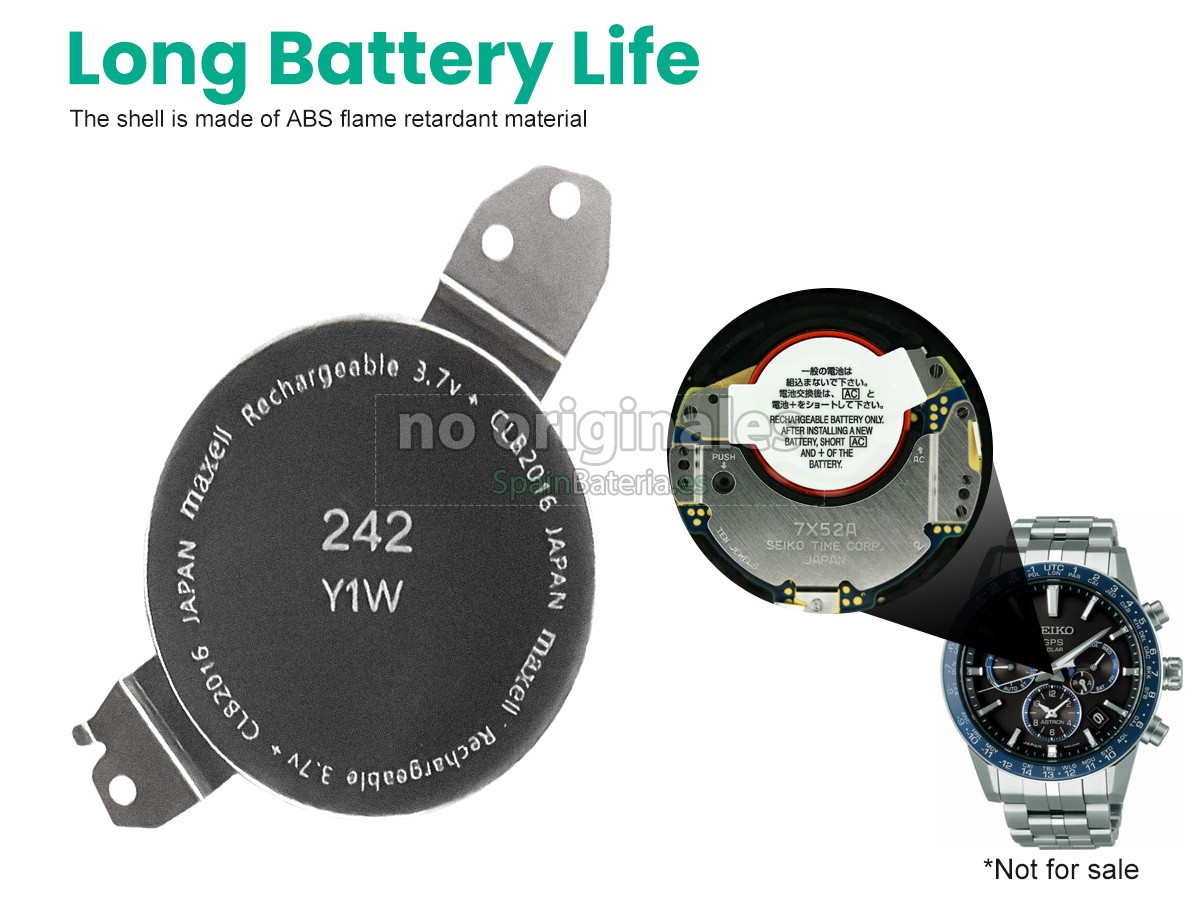 Batería para SEIKO 7X52