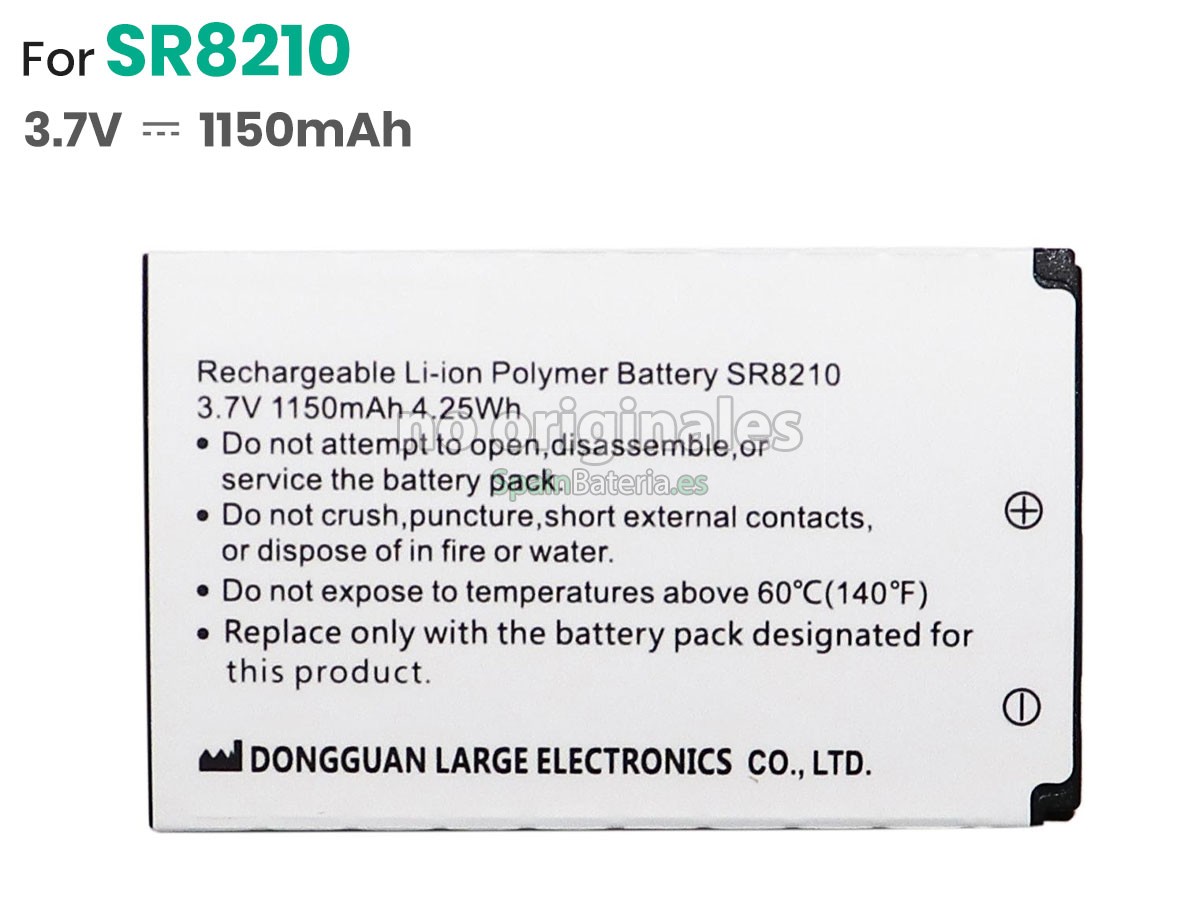 Batería para Sunray SRF618A