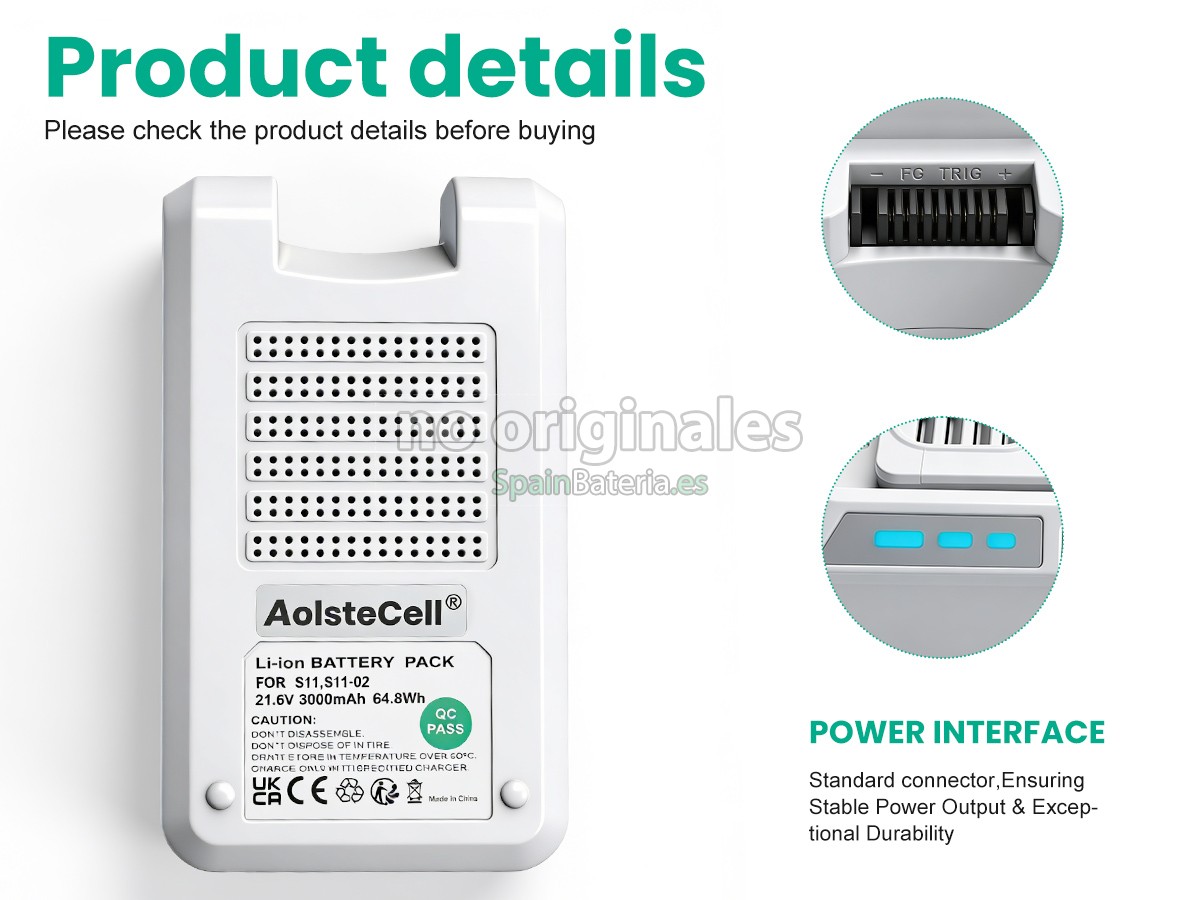 Batería para Aspiradora Tineco PURE ONE S11
