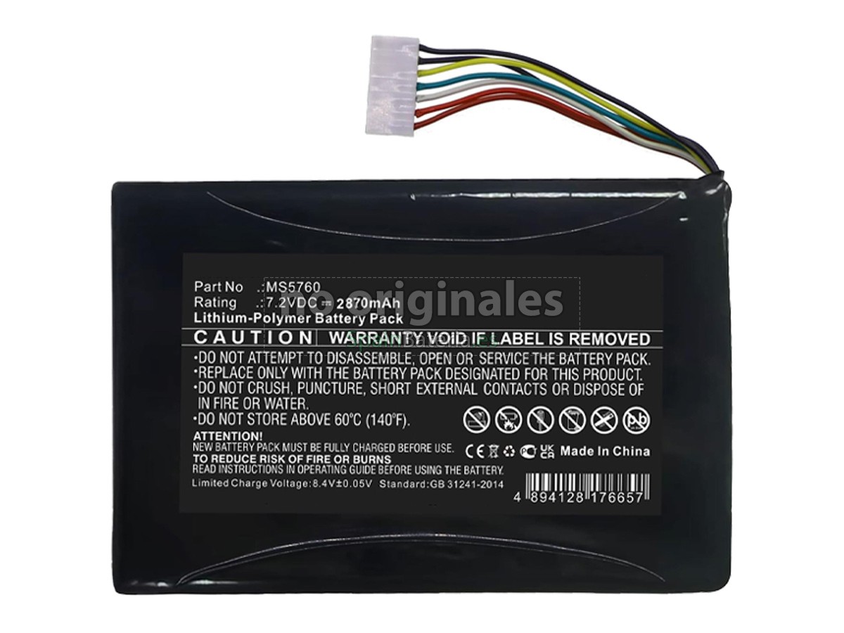 Batería para Trimble MS5760