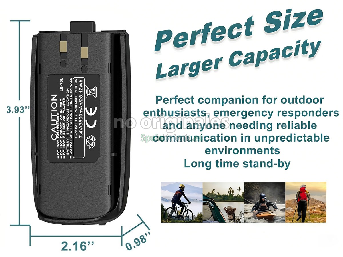 Batería para TYT LB-75L