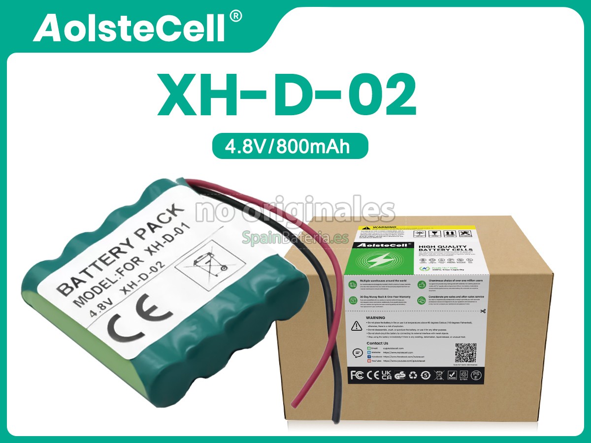 Batería para Vanhou XH-D-02