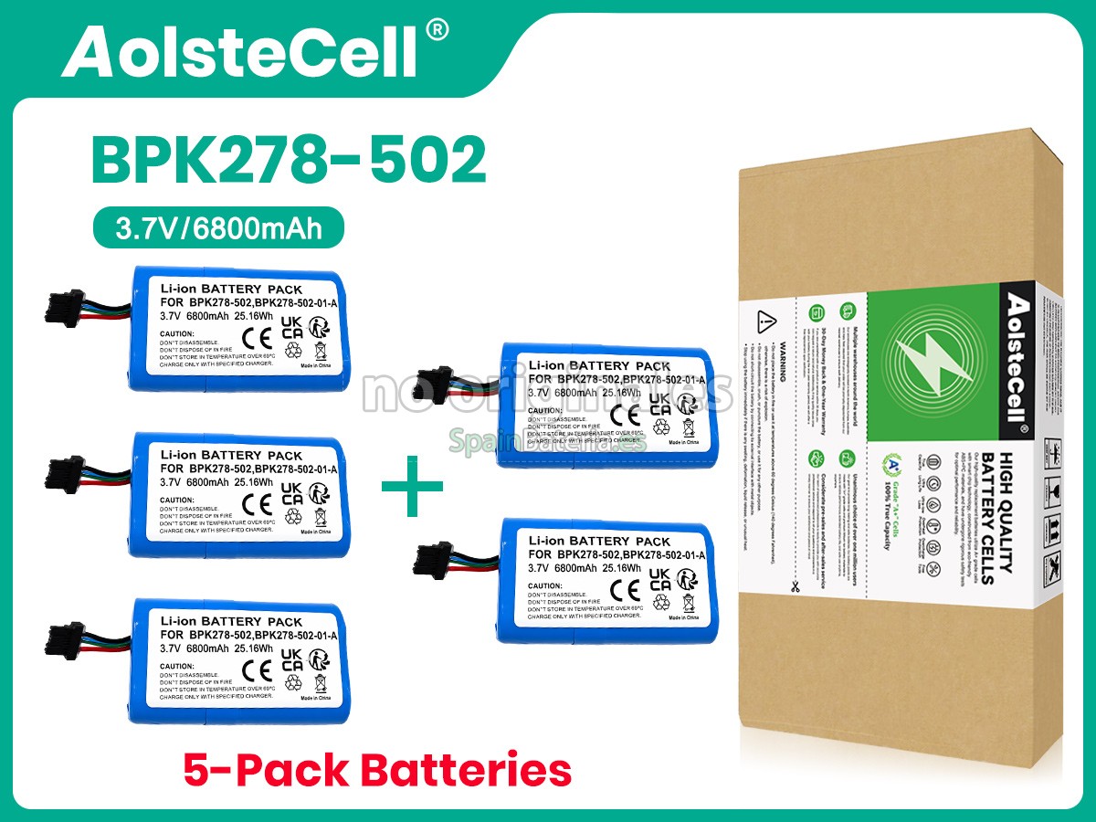 Batería para escáner de códigos de barras Verifone BPK278-502