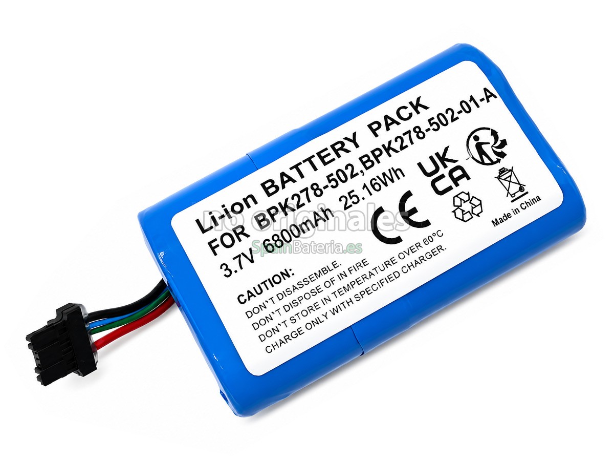 Batería para escáner de códigos de barras Verifone BPK278-502