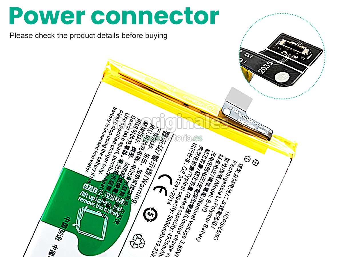 Batería para Vivo B-H9