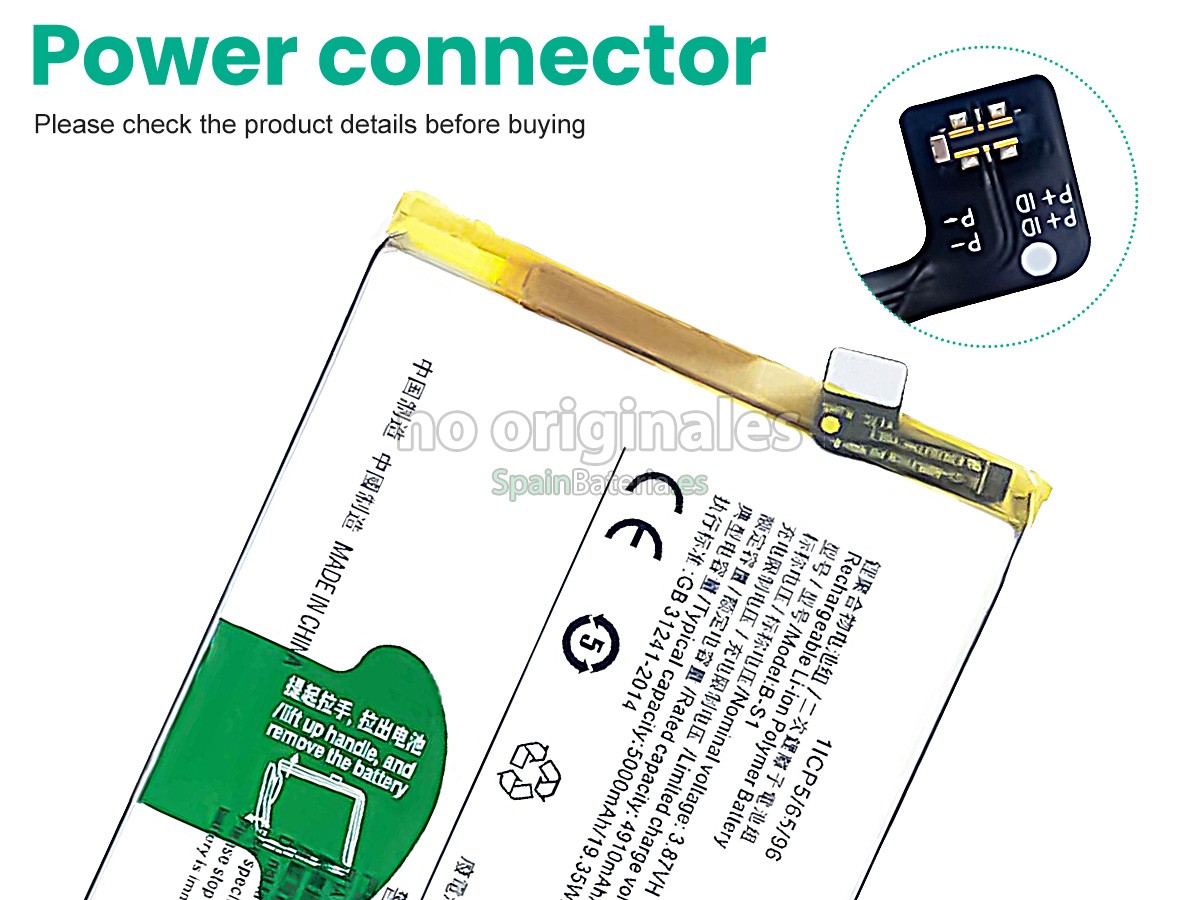 Batería para Vivo Y21
