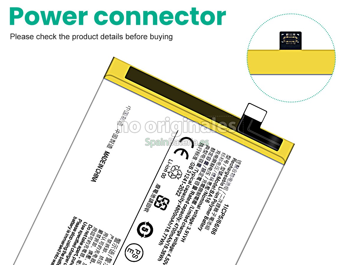 Batería para Vivo Y200 5G