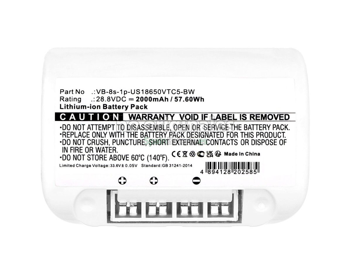 Batería para Vorwerk Kobold VB100