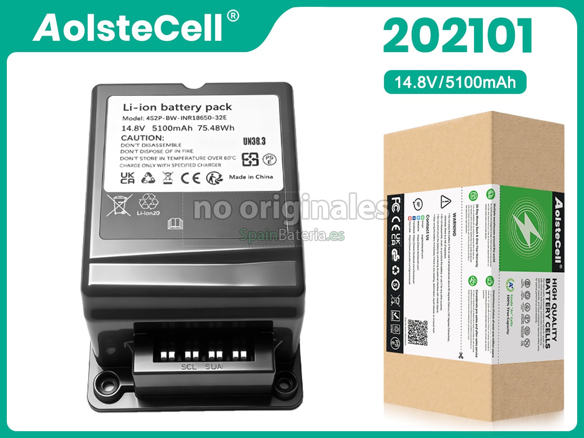 Batería para Aspiradora Vorwerk 4S2P-BW-INR18650-32E