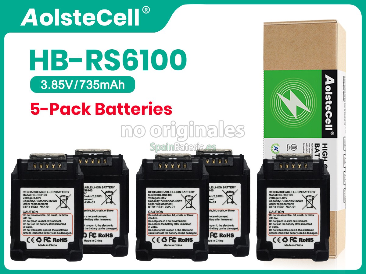 Batería para Zebra RS5100 2D